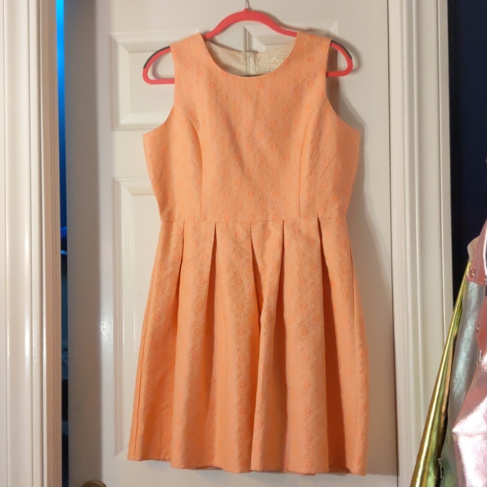 Pink tea party sun dress